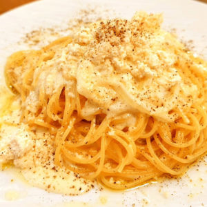 4種の濃厚チーズクリームスパゲッティ