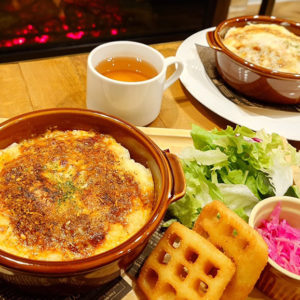 香草パン粉のドリアプレート